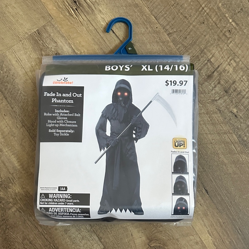 Boys Phantom Costume - Black